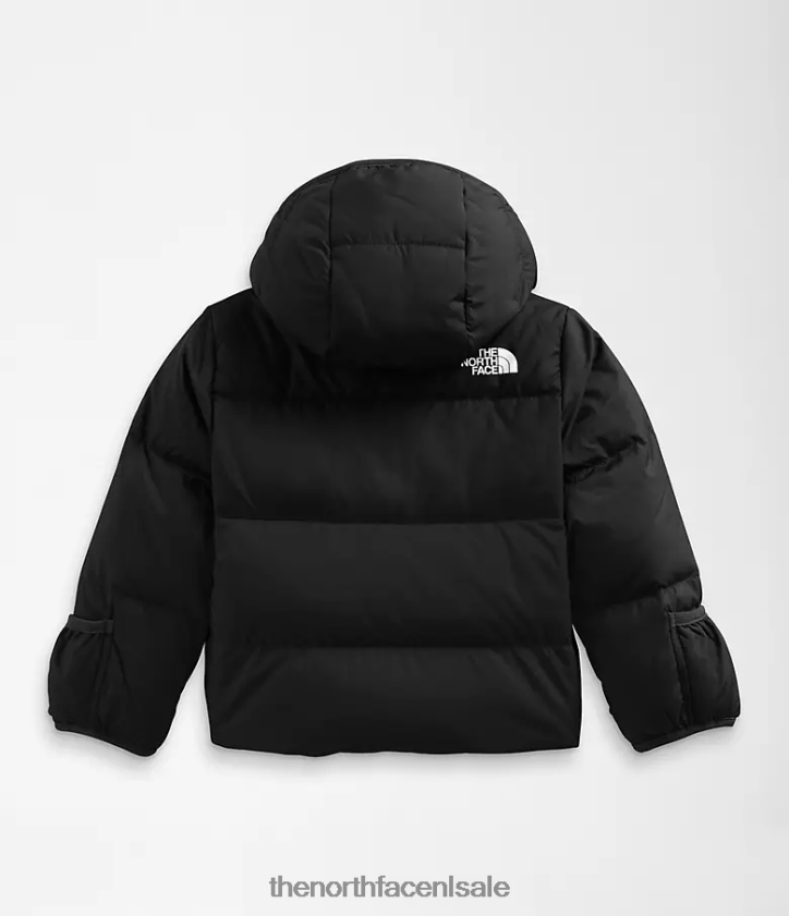 Baby North-down jas met capuchon The North Face P464ZN764 kleding tn zwart