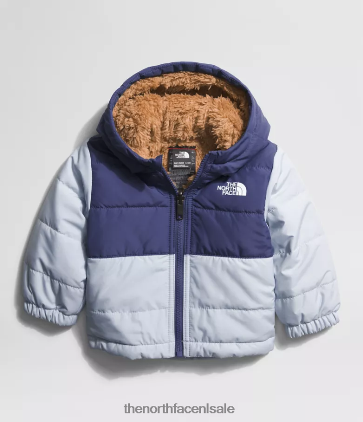Baby Omkeerbaar MT Chimbo jack met capuchon en volledige ritssluiting The North Face P464ZN866 kleding stoffige maagdenpalm