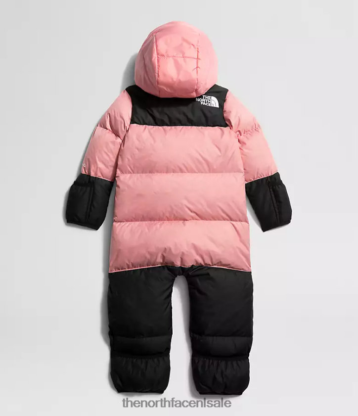 Baby Retro nuptse uit 1996 uit één stuk The North Face P464ZN92 kleding schaduwrijke roos