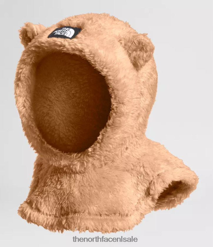 Baby draag een zachte oso-kap The North Face P464ZN467 accessoire amandelboter
