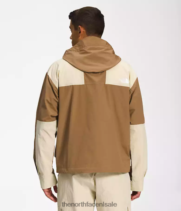 Heren 86 low-fi hi-tek bergjas The North Face P464ZN204 kleding nutsbruin/grind