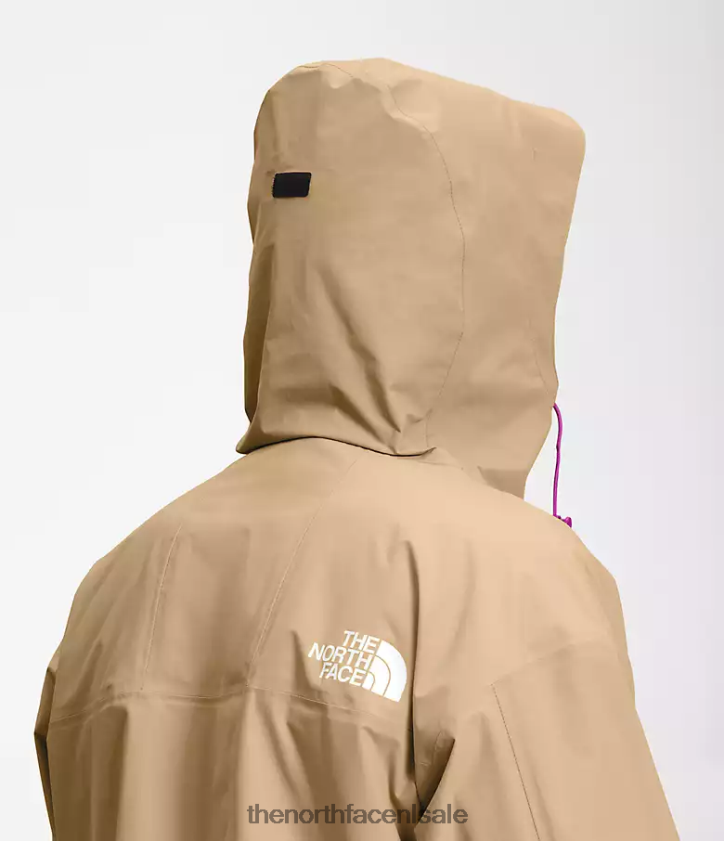 Heren 86 retro bergjas The North Face P464ZN1297 kleding kaki steen/paarse cactusbloem/tnf zwart