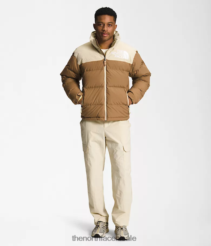 Heren 92 low-fi hi-tek-nuptse The North Face P464ZN827 kleding nutsbruin/grind