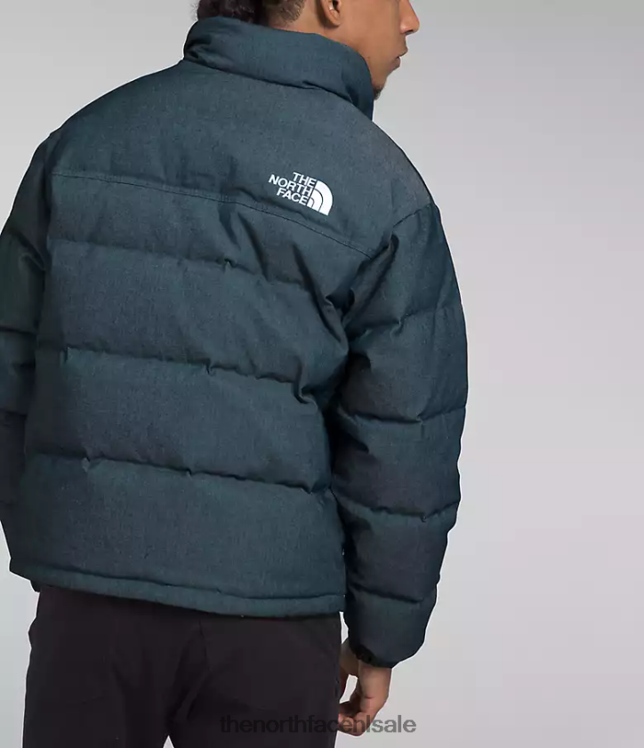 Heren 92 omkeerbaar nuptse jasje The North Face P464ZN1205 kleding denimblauw/tnf zwart