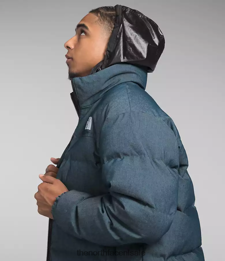 Heren 92 omkeerbaar nuptse jasje The North Face P464ZN1205 kleding denimblauw/tnf zwart