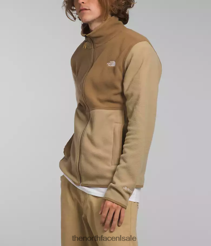 Heren Alpine Polartec 100-jas The North Face P464ZN13 kleding kaki steen/utiliteitsbruin