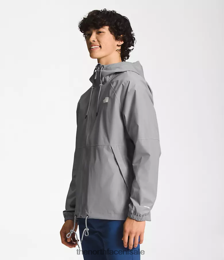 Heren Antora regenhoodie The North Face P464ZN1194 kleding grijs samenvoegen