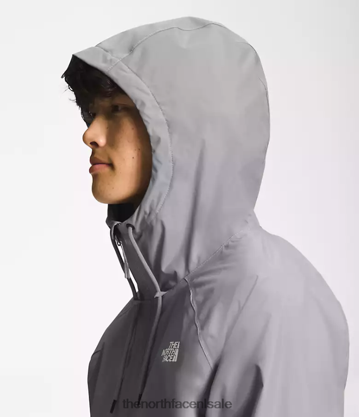 Heren Antora regenhoodie The North Face P464ZN1194 kleding grijs samenvoegen