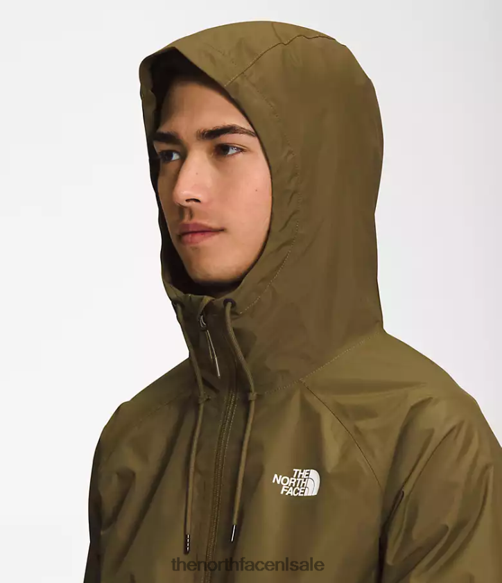 Heren Antora regenhoodie The North Face P464ZN1197 kleding militaire olijf