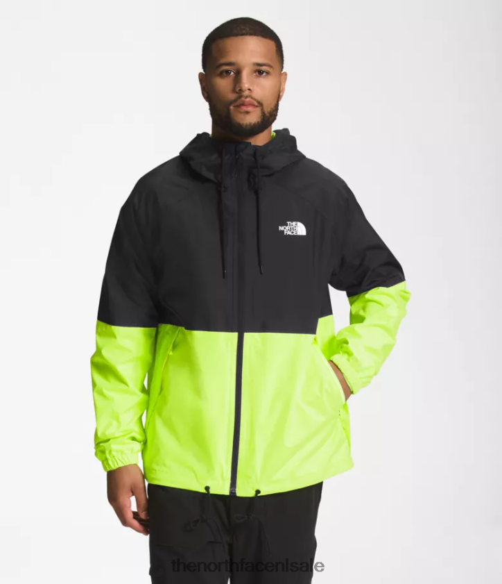 Heren Antora regenhoodie The North Face P464ZN1198 kleding tnf zwart/led geel