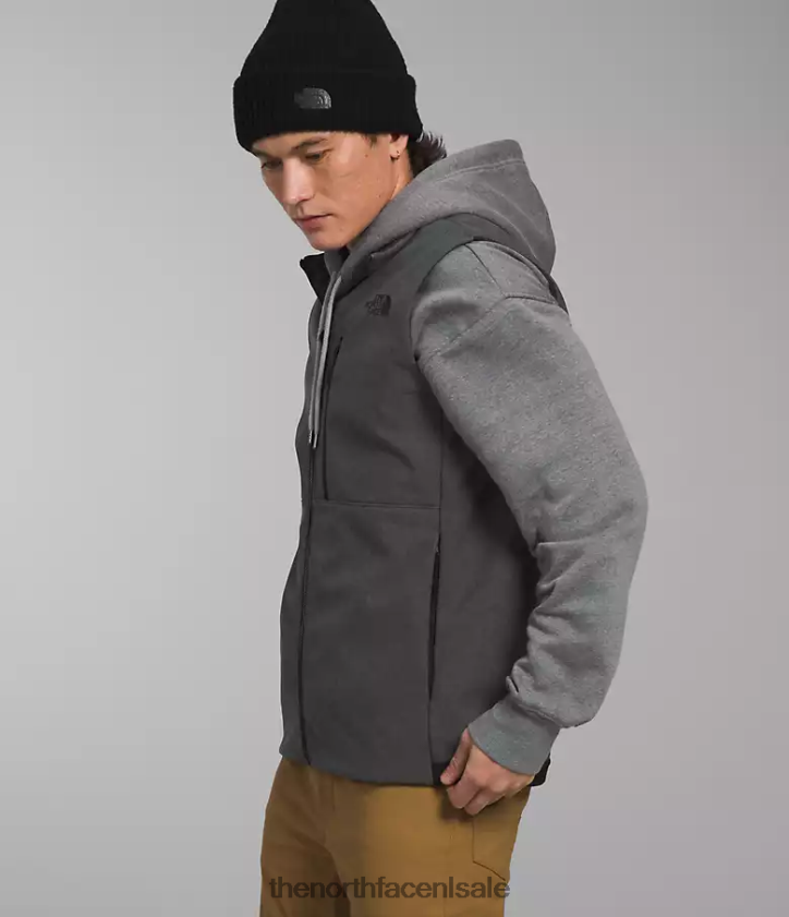 Heren Apex bionic 3-vest The North Face P464ZN1066 kleding tnf donkergrijs gemêleerd