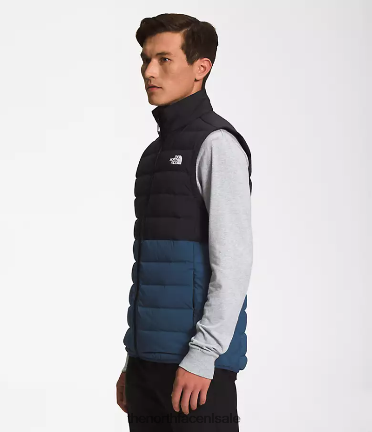Heren Belleview stretchvest The North Face P464ZN1033 kleding tnf zwart/schaduwblauw