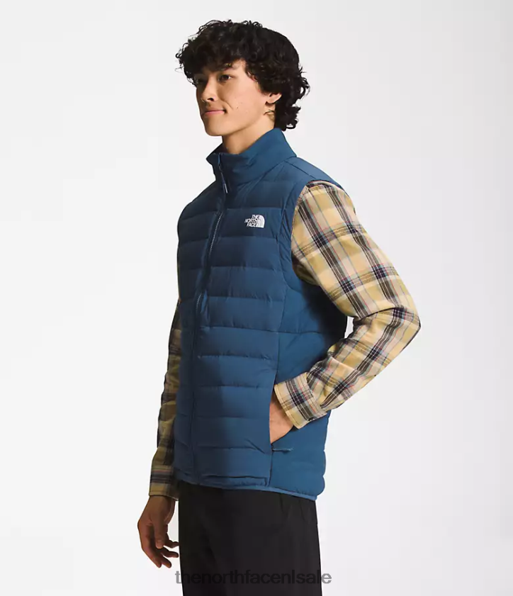 Heren Belleview stretchvest The North Face P464ZN1034 kleding schaduwrijk blauw