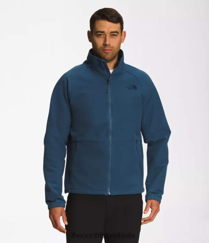 Heren Camden softshell-jack The North Face P464ZN481 kleding schaduwblauwe donkere heide