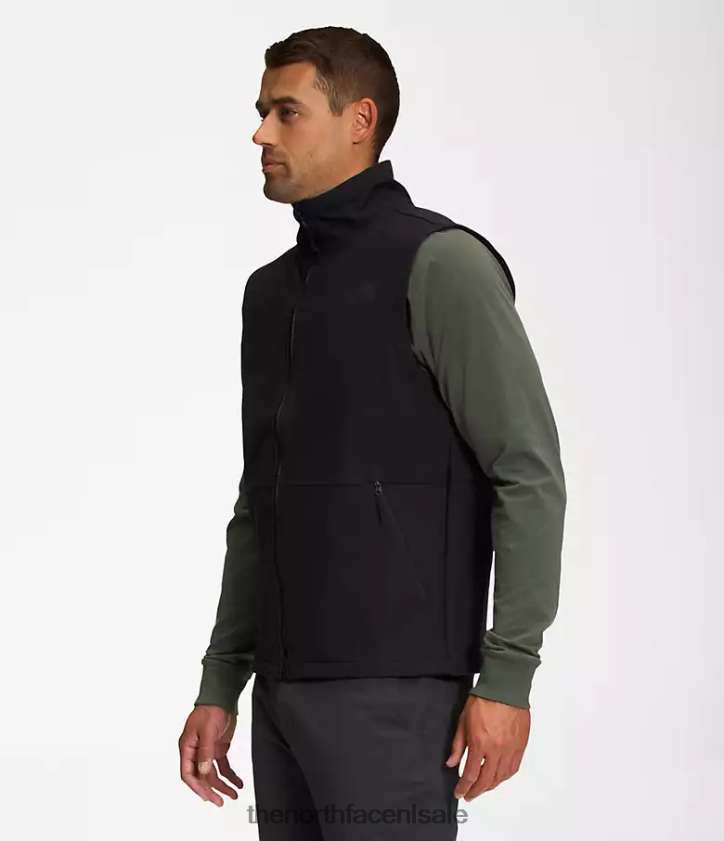 Heren Camden softshell-vest The North Face P464ZN643 kleding tnf zwarte heide