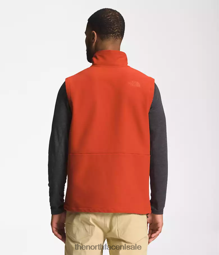 Heren Camden softshell-vest The North Face P464ZN646 kleding verroest brons donker heide