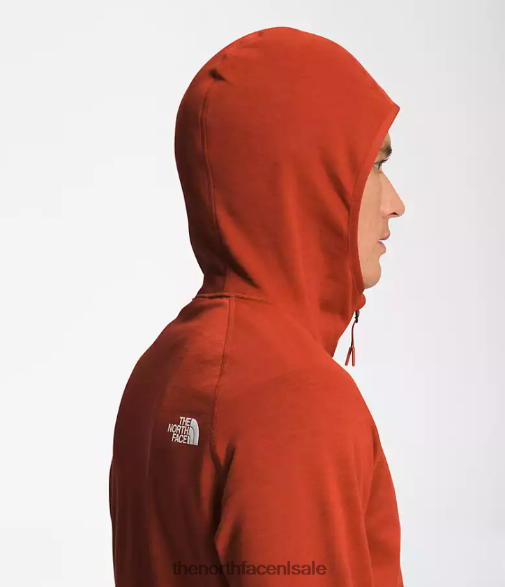 Heren Canyonlands-hoodie The North Face P464ZN925 kleding verroeste bronzen heide