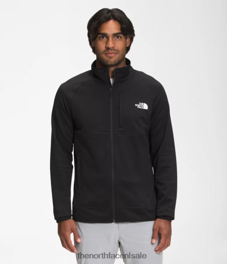 Heren Canyonlands met volledige ritssluiting The North Face P464ZN951 kleding tn zwart