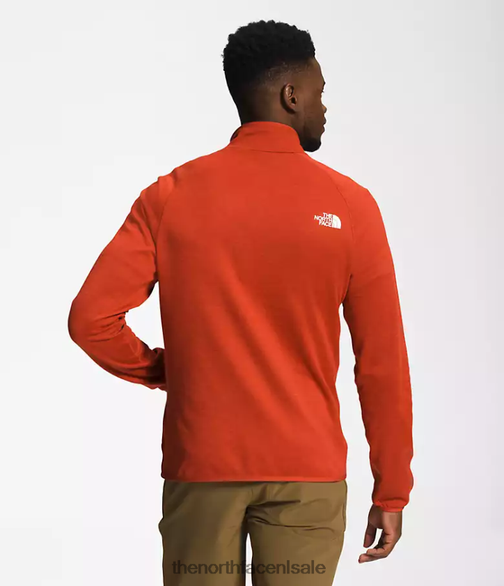 Heren Canyonlands met volledige ritssluiting The North Face P464ZN953 kleding verroeste bronzen heide