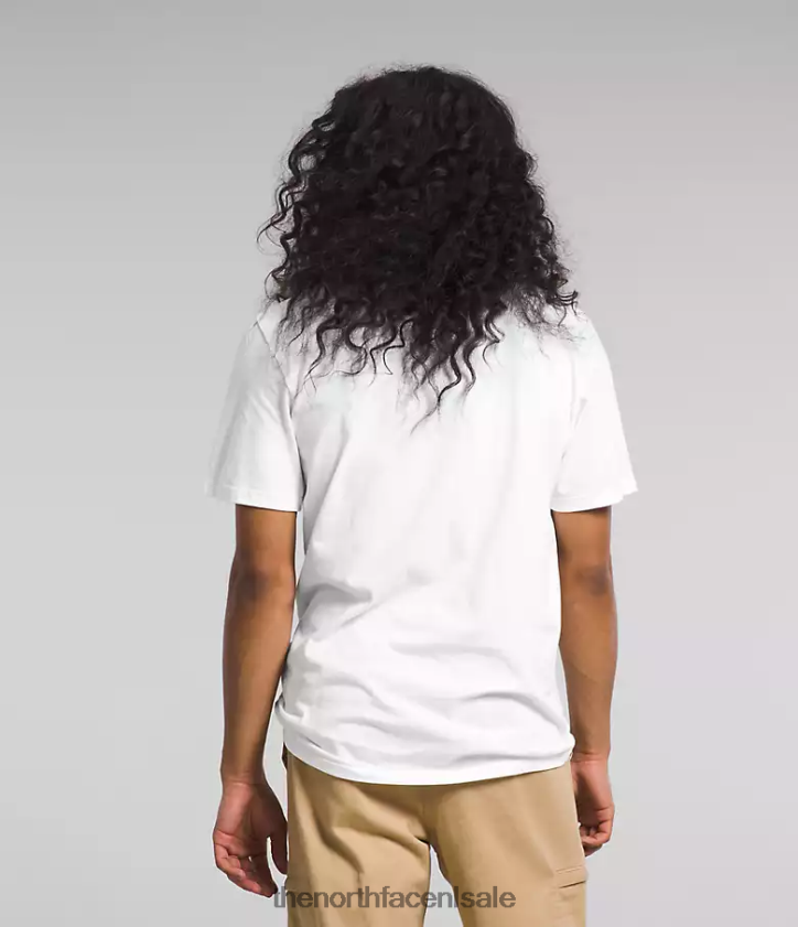 Heren City-T-shirt met korte mouwen The North Face P464ZN1071 kleding tnf wit/vancouver