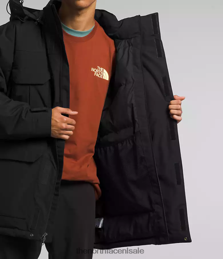 Heren Coldworks geïsoleerde parka The North Face P464ZN1243 kleding tn zwart