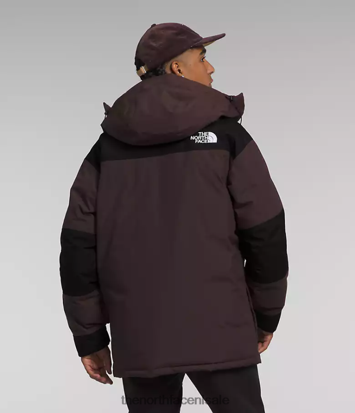 Heren Coldworks geïsoleerde parka The North Face P464ZN1244 kleding kolenbruin/tnf zwart
