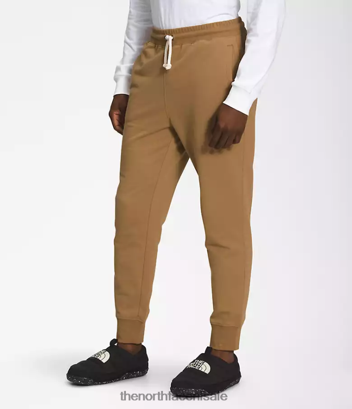 Heren Heritage patch-joggingbroek The North Face P464ZN308 kleding bruikbaar bruin