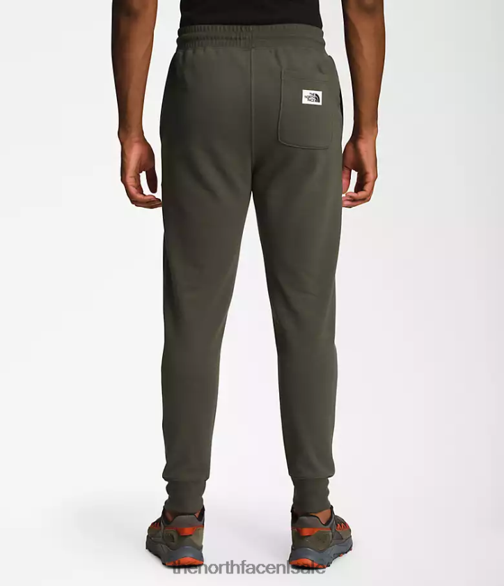 Heren Heritage patch-joggingbroek The North Face P464ZN309 kleding nieuw taupegroen