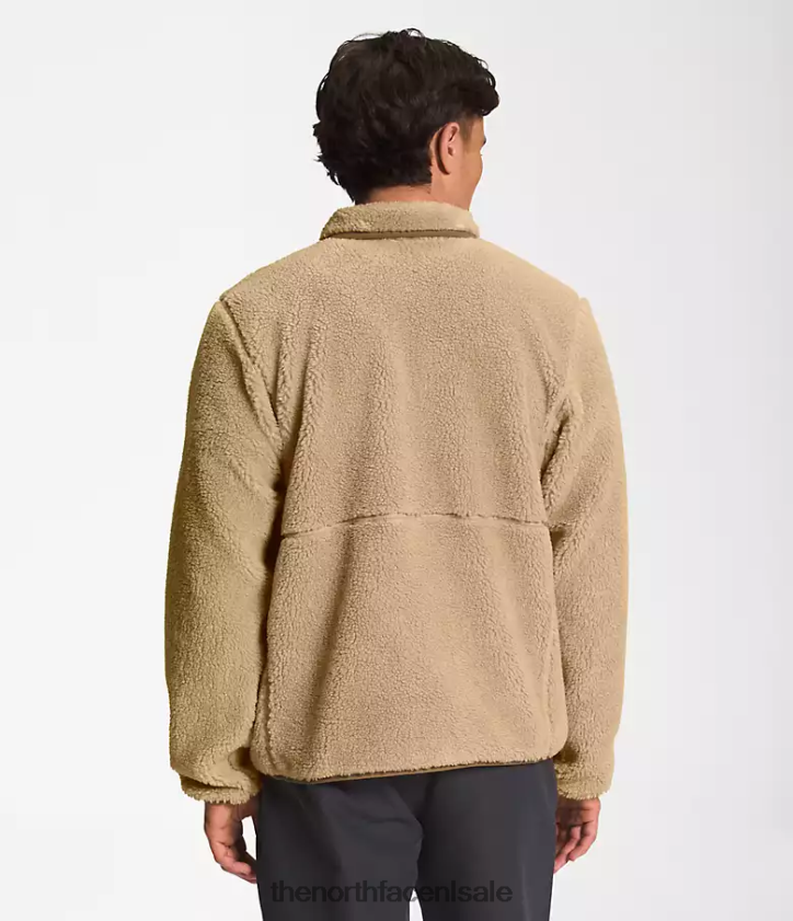 Heren Jack met extreme pool en volledige ritssluiting The North Face P464ZN548 kleding kaki steen/utiliteitsbruin