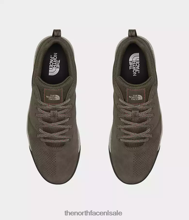 Heren Larimer Lace II-schoenen The North Face P464ZN1043 schoenen nieuw taupegroen/zandsteen