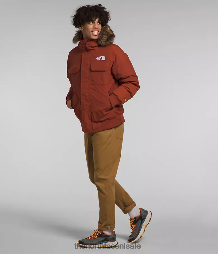 Heren Mcmurdo-bommenwerper The North Face P464ZN1254 kleding cognac bruin