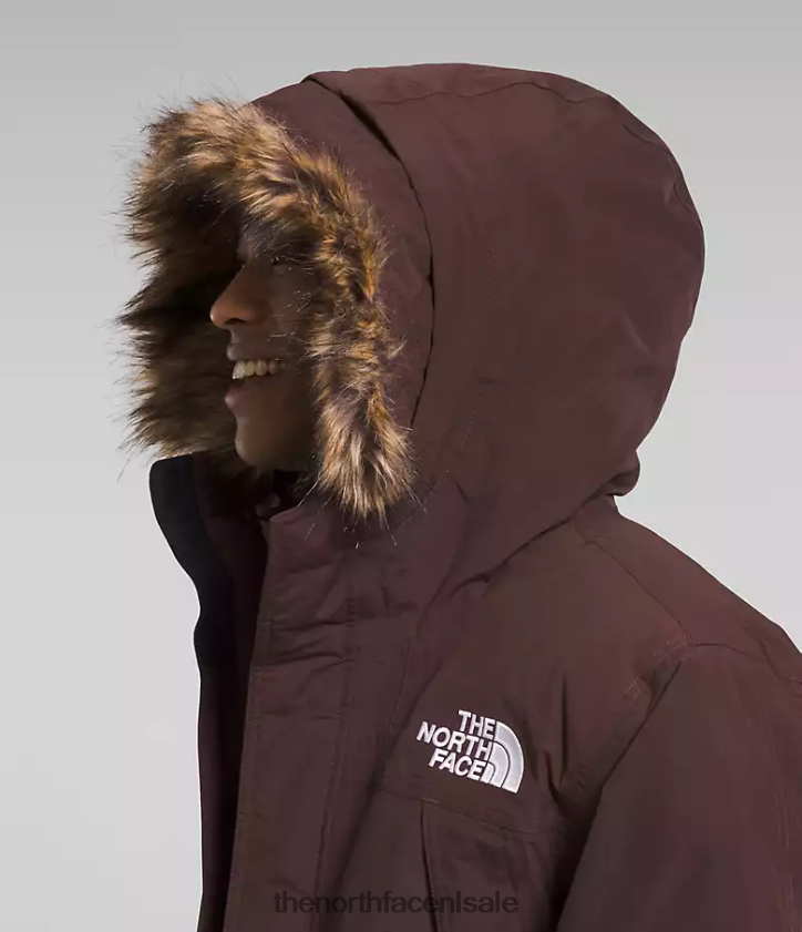 Heren Mcmurdo-parka The North Face P464ZN3 kleding koolbruin/amandelboter monogram print