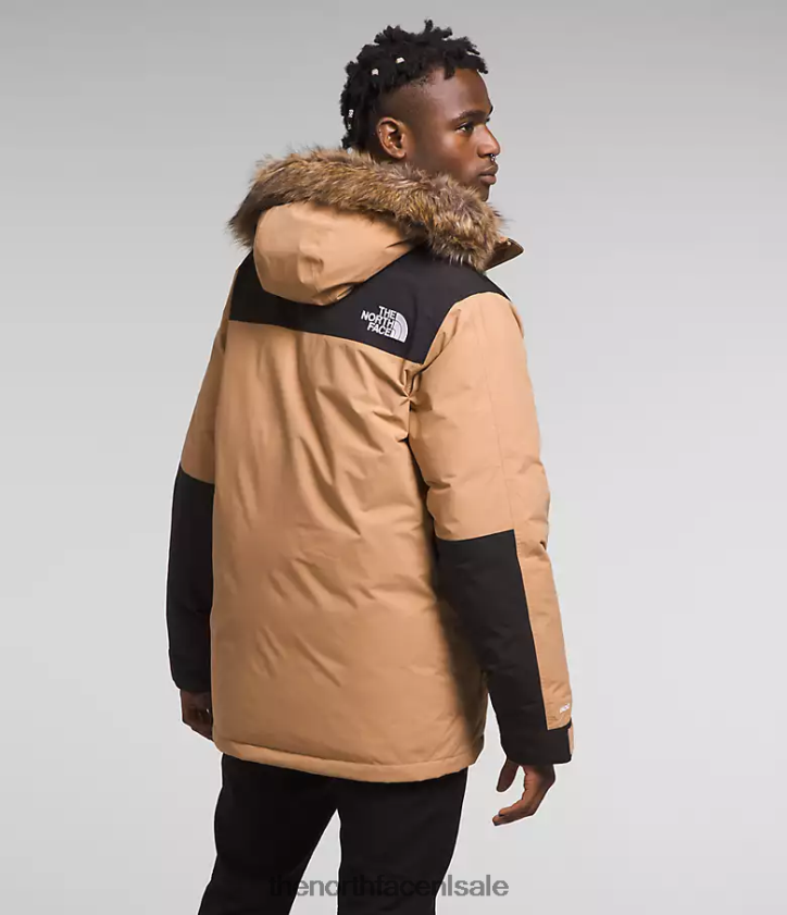 Heren Mcmurdo-parka The North Face P464ZN4 kleding amandelboter/tnf zwart