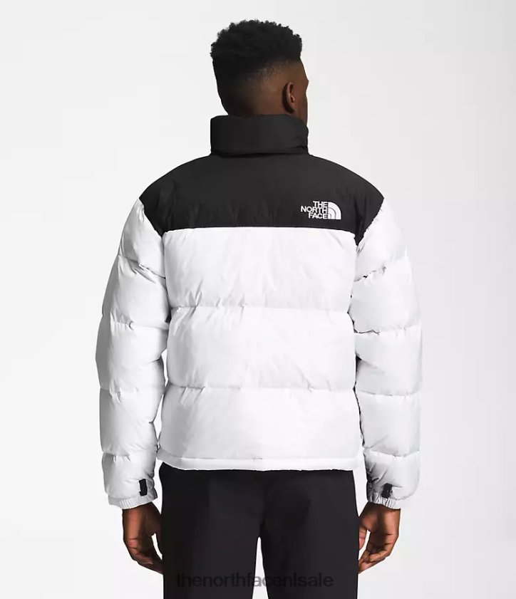 Heren Retro nuptse jasje uit 1996 The North Face P464ZN469 kleding tnf wit/tnf zwart