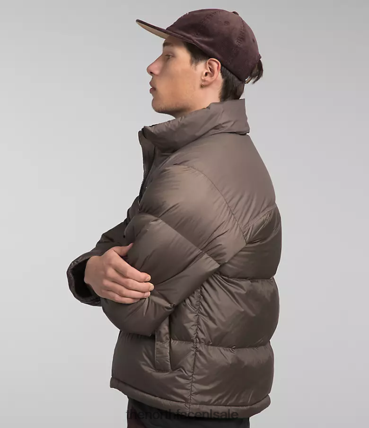 Heren Retro nuptse jasje uit 1996 The North Face P464ZN470 kleding valk bruin