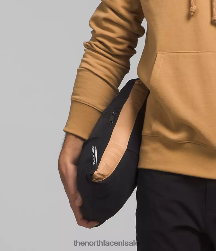 Heren Retro nuptse jasje uit 1996 The North Face P464ZN471 kleding amandelboter/tnf zwart