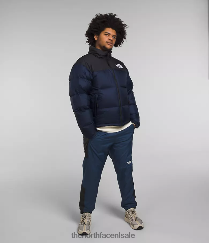Heren Retro nuptse jasje uit 1996 The North Face P464ZN473 kleding top marine/tnf zwart