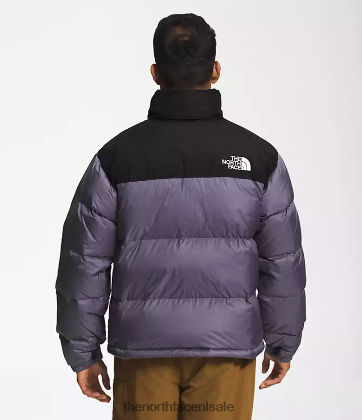 Heren Retro nuptse jasje uit 1996 The North Face P464ZN474 kleding maanleisteen/tnf zwart