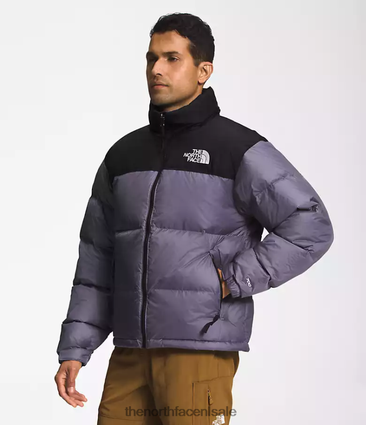 Heren Retro nuptse jasje uit 1996 The North Face P464ZN474 kleding maanleisteen/tnf zwart