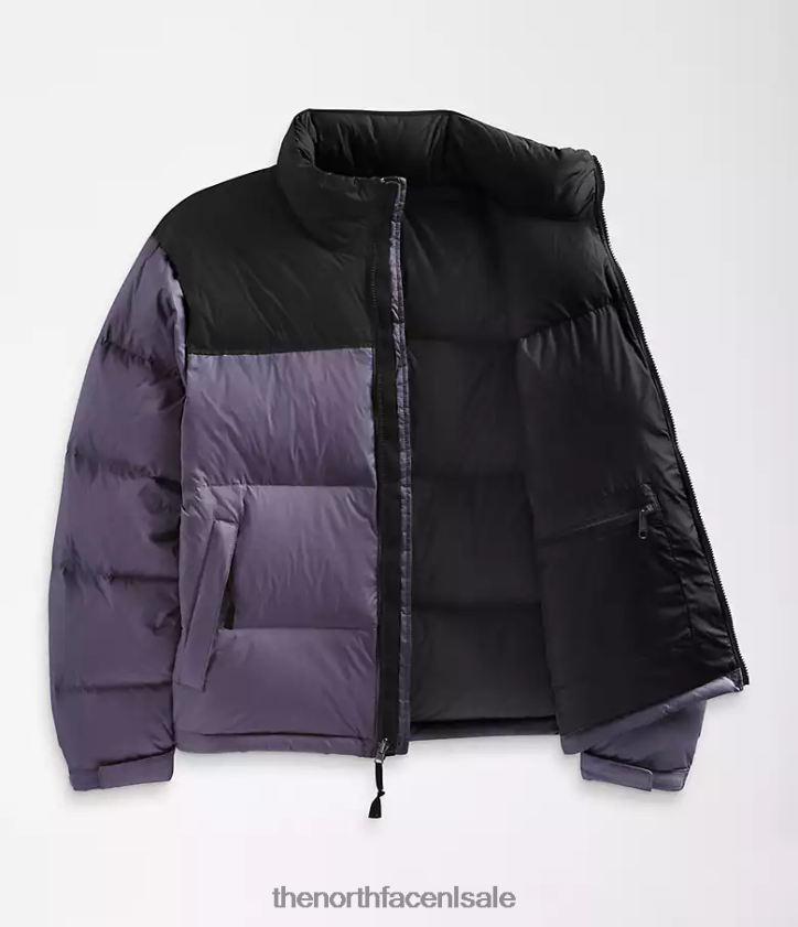 Heren Retro nuptse jasje uit 1996 The North Face P464ZN474 kleding maanleisteen/tnf zwart