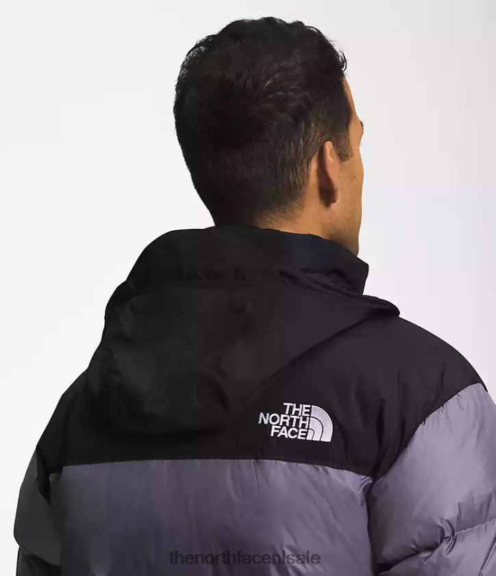 Heren Retro nuptse jasje uit 1996 The North Face P464ZN474 kleding maanleisteen/tnf zwart