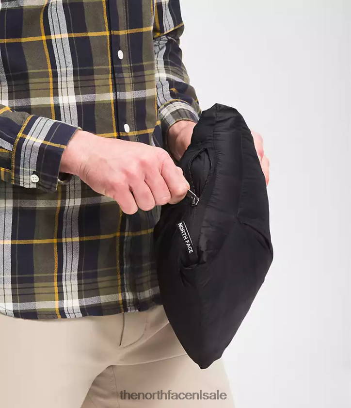 Heren Retro nuptse-vest uit 1996 The North Face P464ZN288 kleding gerecycled tnf zwart
