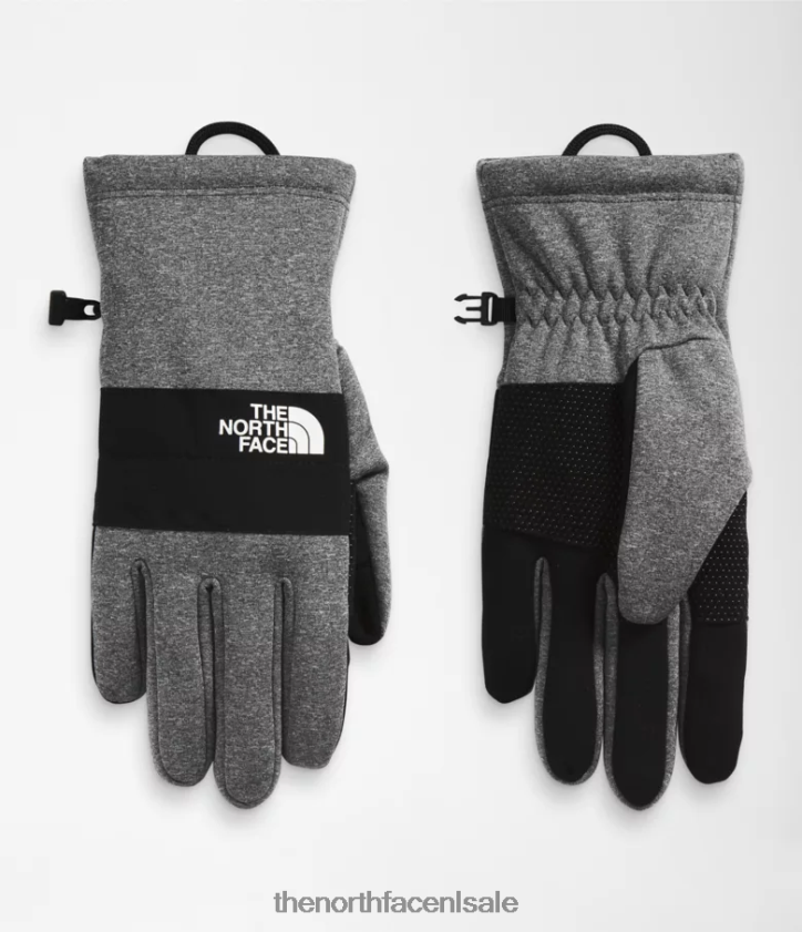 Heren Sierra Etip handschoenen The North Face P464ZN664 accessoire tnf middengrijs gemêleerd