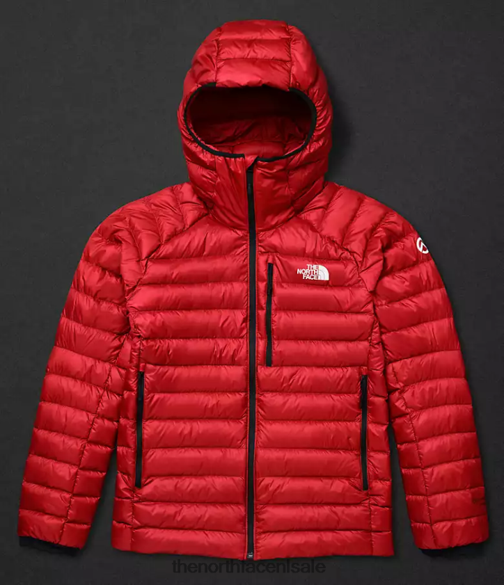 Heren Summit-serie Breithorn hoodie The North Face P464ZN915 kleding tnf rood