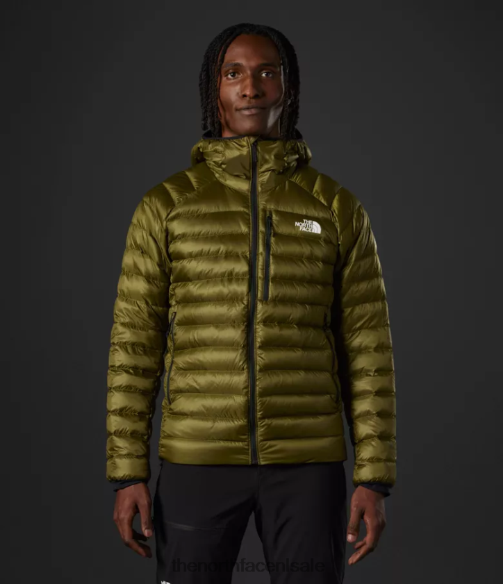 Heren Summit-serie Breithorn hoodie The North Face P464ZN917 kleding militaire olijf