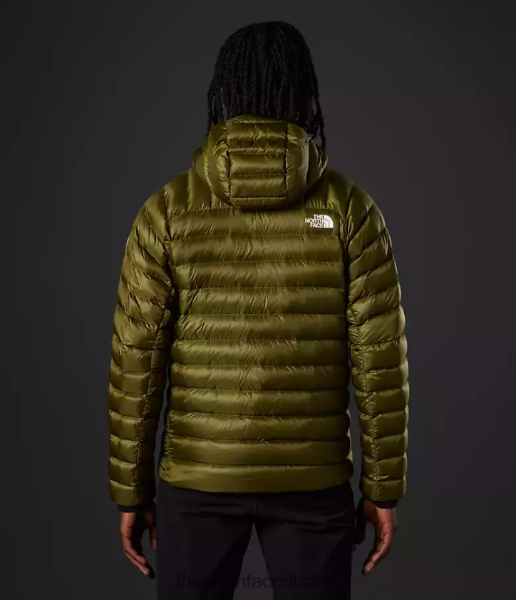 Heren Summit-serie Breithorn hoodie The North Face P464ZN917 kleding militaire olijf