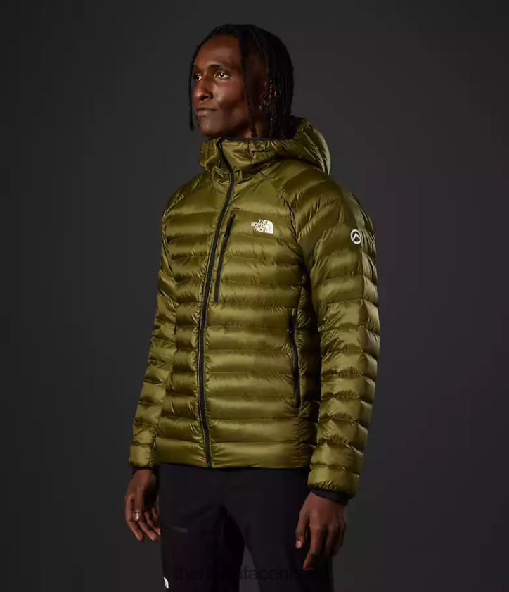 Heren Summit-serie Breithorn hoodie The North Face P464ZN917 kleding militaire olijf