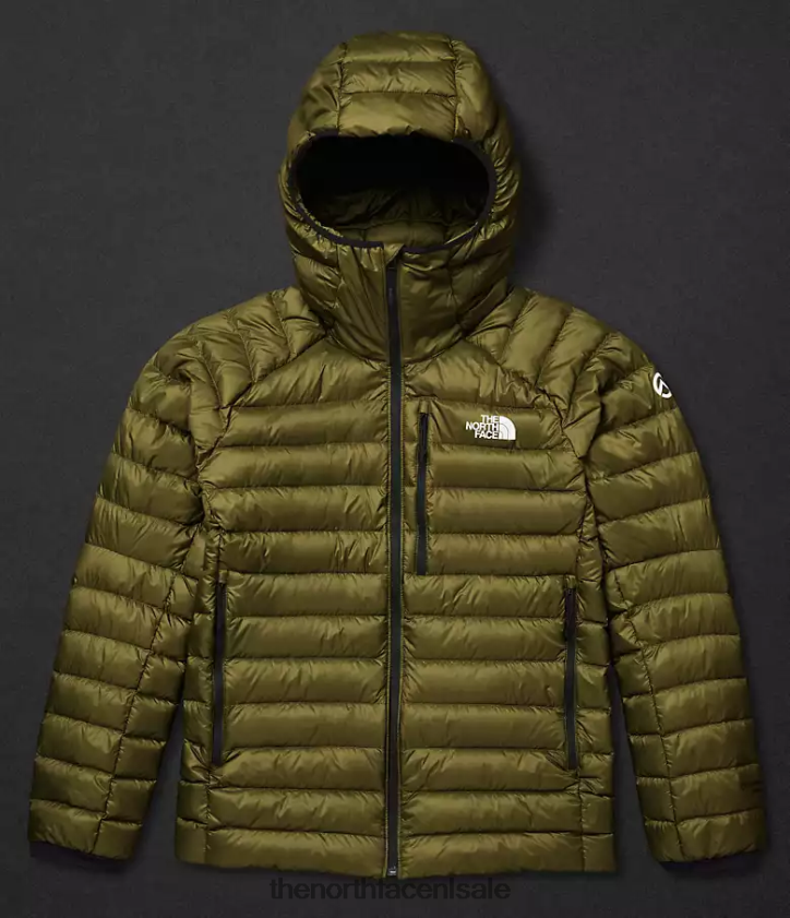 Heren Summit-serie Breithorn hoodie The North Face P464ZN917 kleding militaire olijf