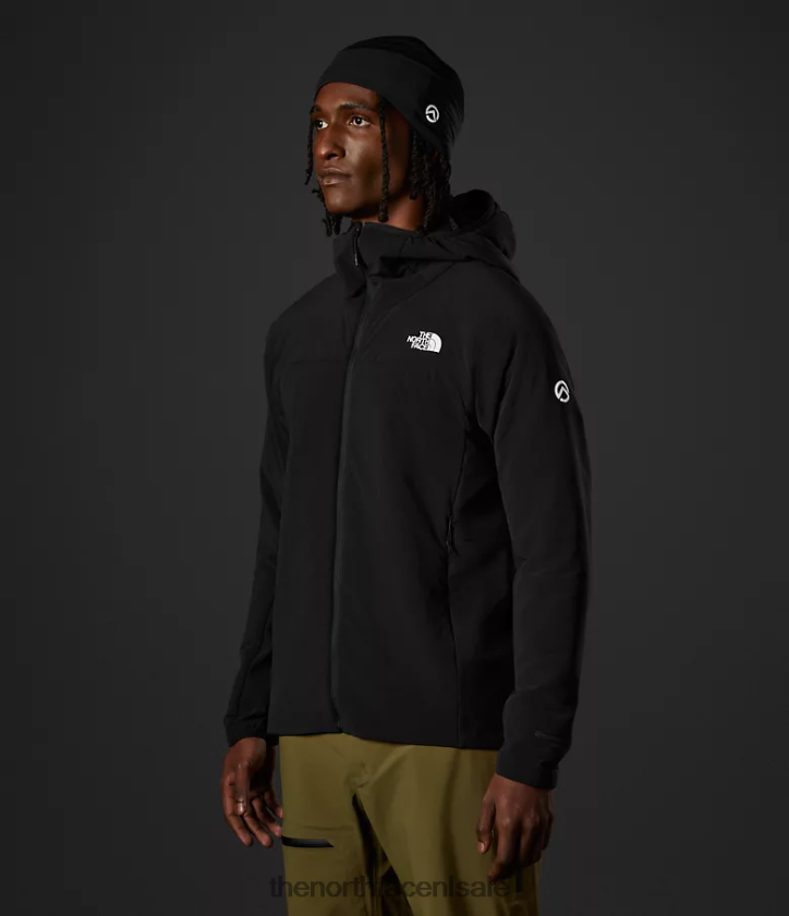 Heren Summit-serie casaval hybride hoodie The North Face P464ZN950 kleding tn zwart