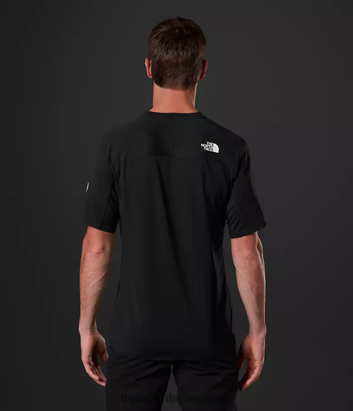 Heren Summit-serie crevasse-T-shirt met korte mouwen The North Face P464ZN957 kleding tn zwart